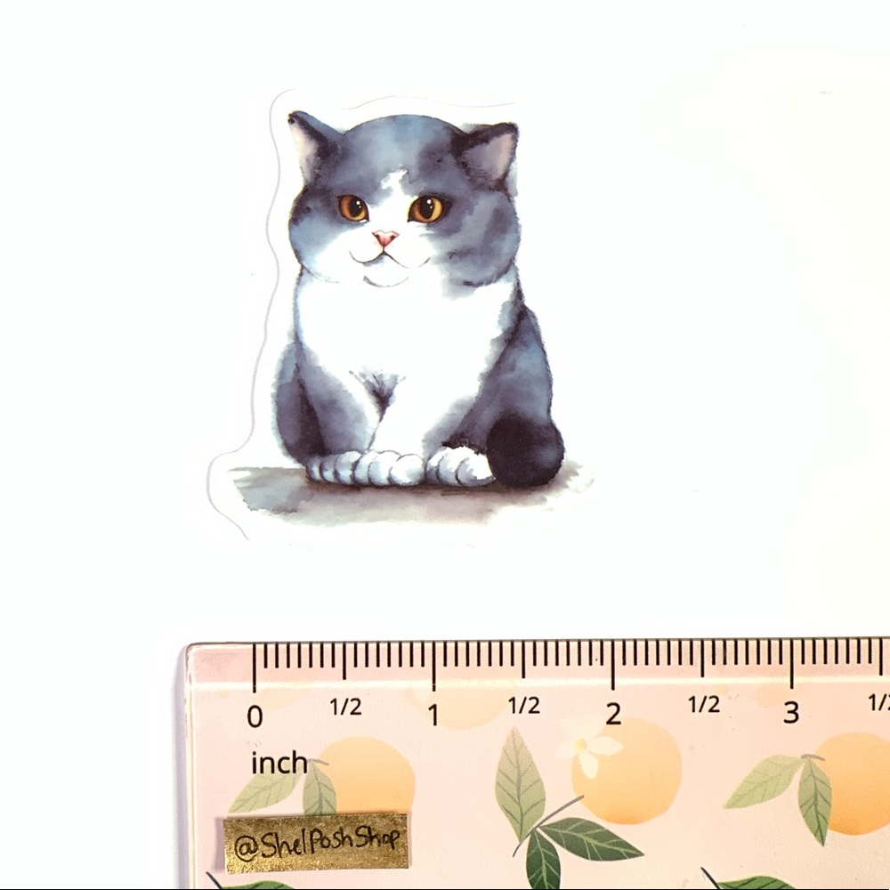 Cat Vinyl Sticker - Picture 2 of 2